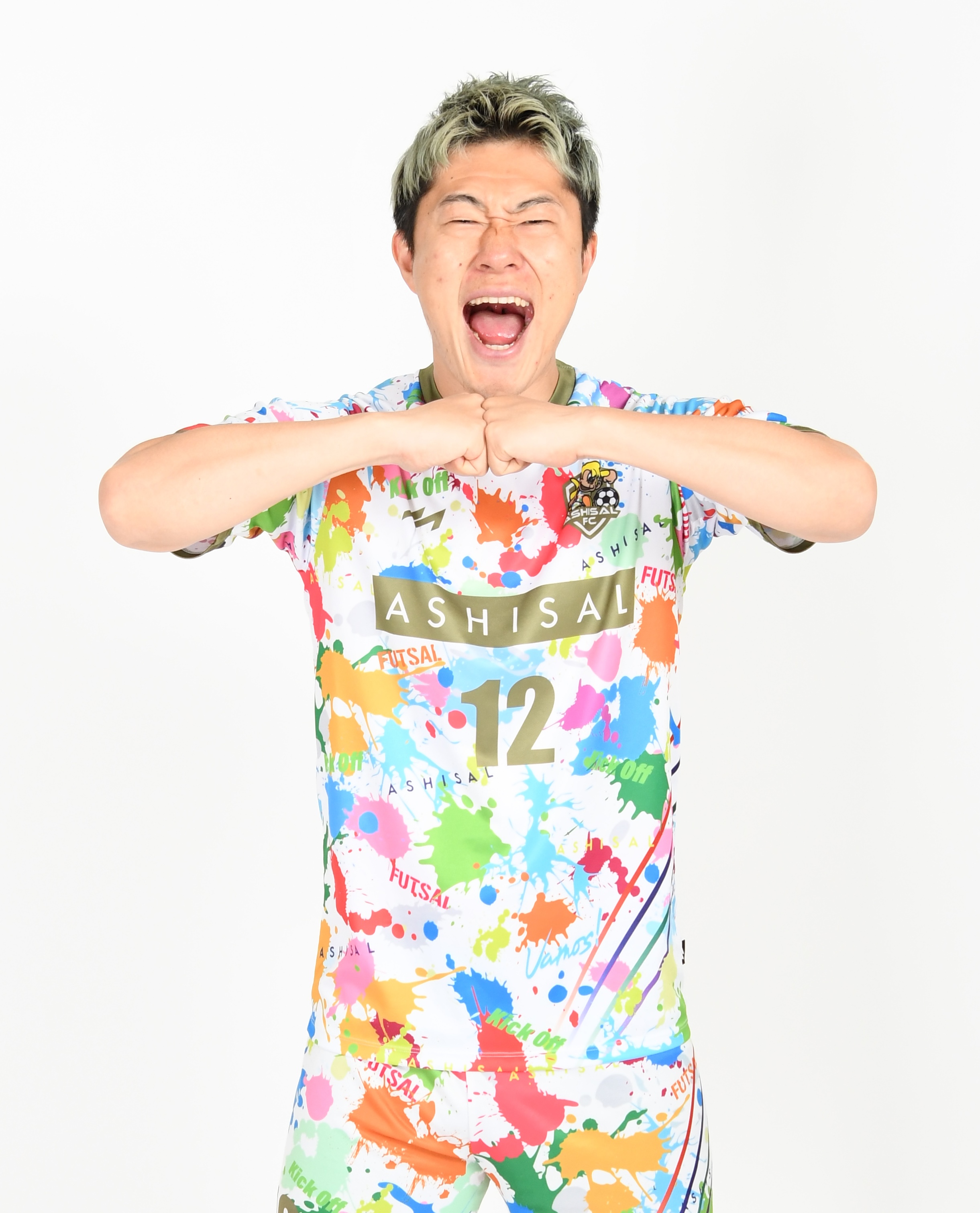 ユニフォームシャツ　背番号12番　DANGANKUN(ダンガンくん)